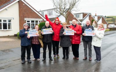 10 Milnrow Neighbours Win £30,000 Each on the Postcode Lottery